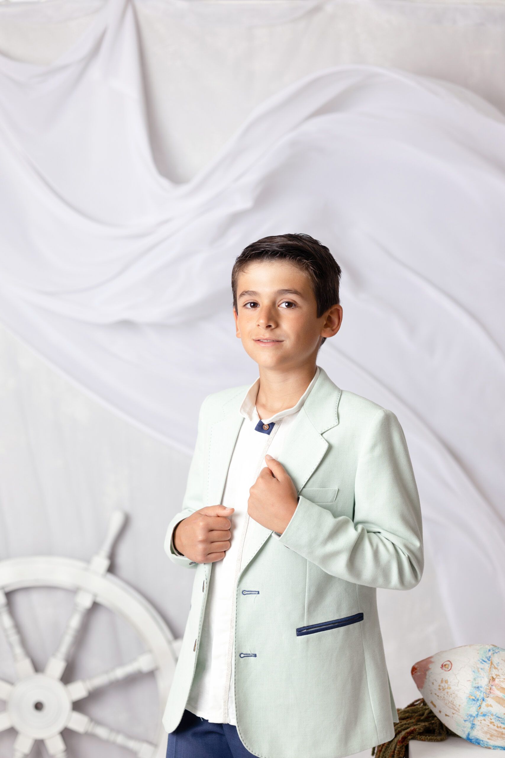 Fotografía infantil comunión niña